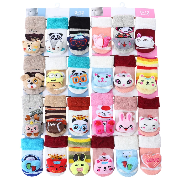 cartoon animal non slip winter terry baby rattle socks, Brown,white,dark blue,light blue,dark grey,pink
cartoon animal non slip winter terry baby rattle socks, Brown,white,dark blue,light blue,dark grey,pink