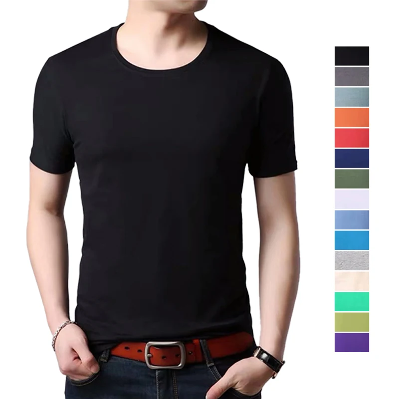 High Quality Summer Streetwear Colorful Plain 100% Cotton Men's Blank Tshirt White Slim Fit Man Tee T Shirts Men T-shirt in Bulk
High Quality Summer Streetwear Colorful Plain 100% Cotton Men's Blank Tshirt White Slim Fit Man Tee T Shirts Men T-shirt in Bulk