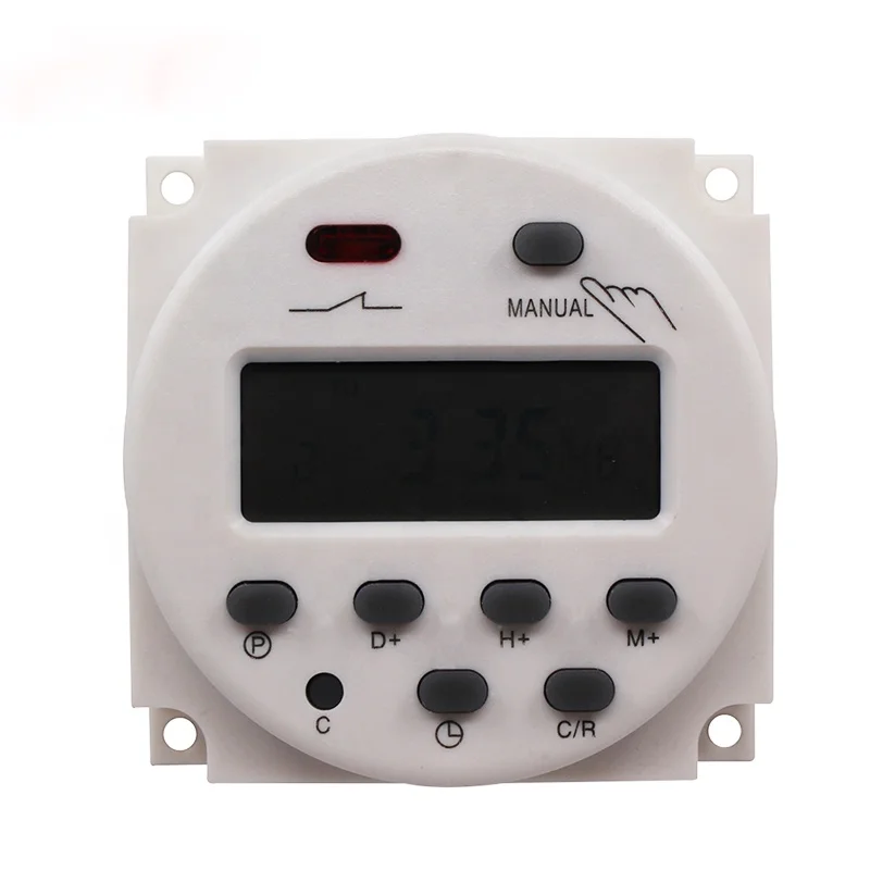 LCD 24Hour Automatic Types Of 220v Digital Automatic Weekly Time Control Switch CN101A Controller Switch with Battery
