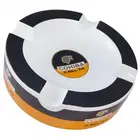 Yellow-White Ceramic COHIBA 4 Cigars Cigarette smoking accessory Ashtray