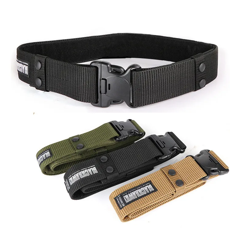 High Quality Outdoor Adjustable Nylon Tactical Hunting Belt, Black, khaki, army green
High Quality Outdoor Adjustable Nylon Tactical Hunting Belt, Black, khaki, army green