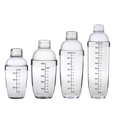 P786 Plastic mixer bottle shaker cup drinkig mixer hand cocktail shaker Bar Tools Convenient Cocktail Shaker Set with scale
P786 Plastic mixer bottle shaker cup drinkig mixer hand cocktail shaker Bar Tools Convenient Cocktail Shaker Set with scale