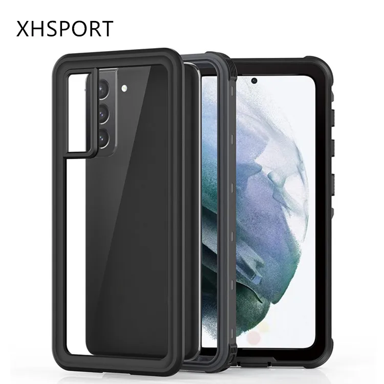 Transparent ip68 waterproof shockproof tpu pc mobile phonecase cover for Samsung S21 plus ultra, Black/white/teal/purple/red
Transparent ip68 waterproof shockproof tpu pc mobile phonecase cover for Samsung S21 plus ultra, Black/white/teal/purple/red