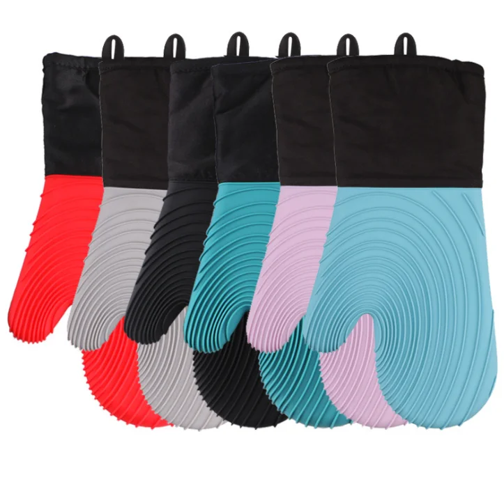 Heat-resistant oven gloves microwave oven gloves kitchen finger protective Silicone gloves, Customized
Heat-resistant oven gloves microwave oven gloves kitchen finger protective Silicone gloves, Customized