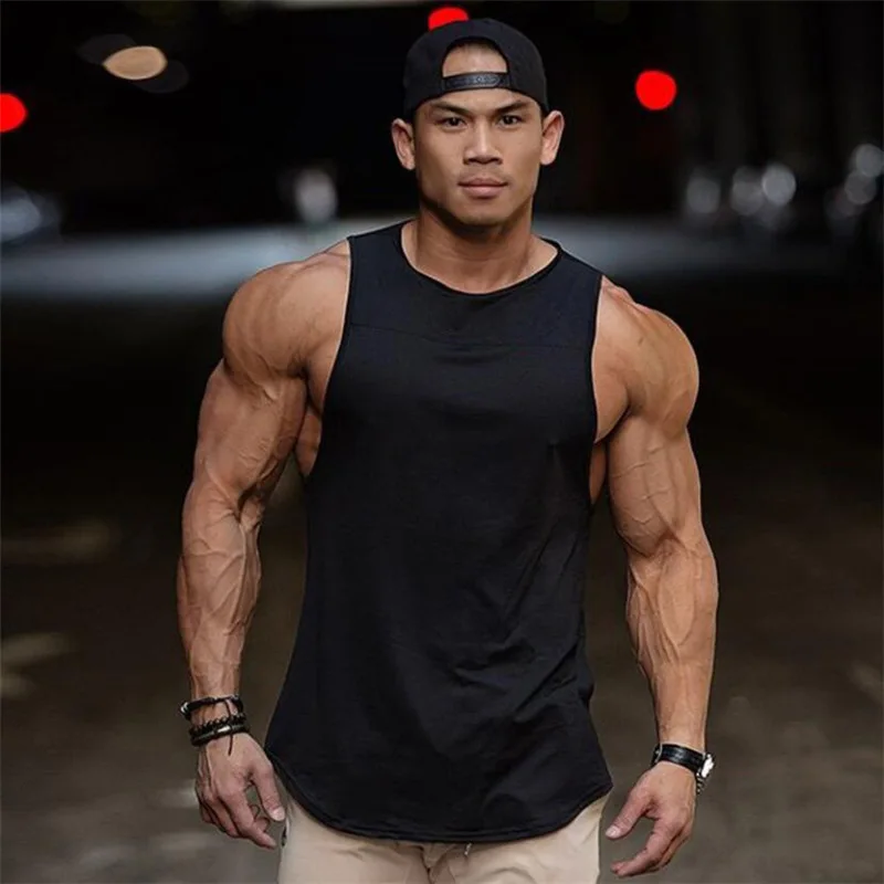 Custom Logo Printing Breathable Sleeveless Gym T Shirt Fashion Workout Mens 100% Cotton Tank Top, As picture show
Custom Logo Printing Breathable Sleeveless Gym T Shirt Fashion Workout Mens 100% Cotton Tank Top, As picture show
