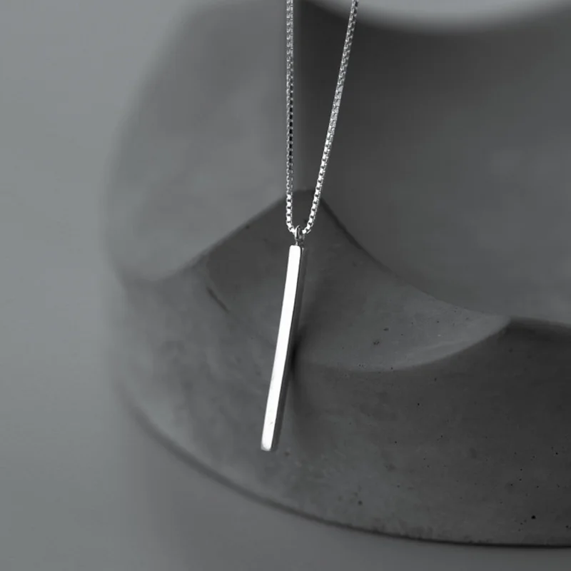 wholesale jewellery 925 sterling silver trendy elegant 1-shaped fashion pendant necklace for women gift
wholesale jewellery 925 sterling silver trendy elegant 1-shaped fashion pendant necklace for women gift