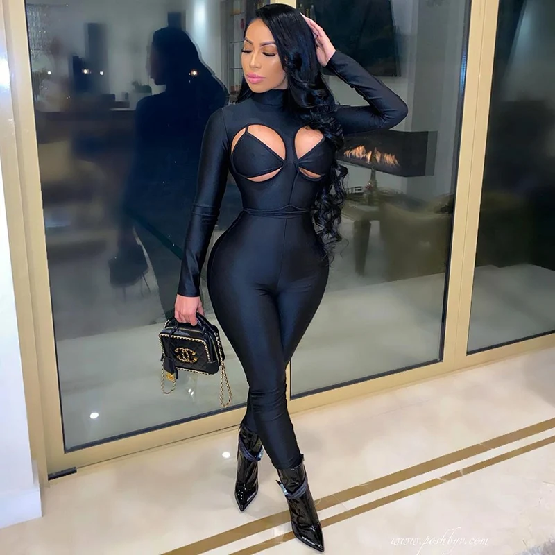 K20Q10840 2021 New Arrivals Autumn Sexy Patchwork Hollow Out Turtleneck Women Jumpsuits Bodysuits
K20Q10840 2021 New Arrivals Autumn Sexy Patchwork Hollow Out Turtleneck Women Jumpsuits Bodysuits