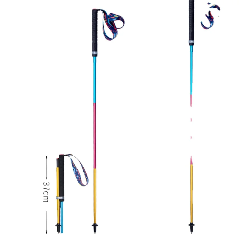 M pole folding trekking pole outdoor carbon rod aluminum alloy straight handle running stick foldable walking sticks
M pole folding trekking pole outdoor carbon rod aluminum alloy straight handle running stick foldable walking sticks