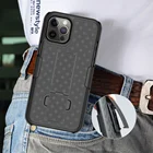 Holster Cover Amazon Hot Selling Slim Holster Combo Case For IPhone 12 Cover With Kickstand And Clip Holster
