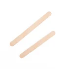 Ice Cream Stick Wooden Wooden Sticks Wholesale Smooth Polishing Not Easy To Break Wood Flat Ice Cream Stick