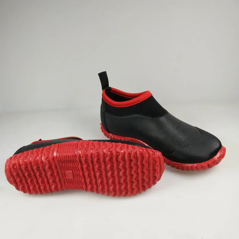 Manufacturer Wholesale Customized Waterproof Non Slip Low Unisex Garden Ankle Men Rubber Shoes
Manufacturer Wholesale Customized Waterproof Non Slip Low Unisex Garden Ankle Men Rubber Shoes