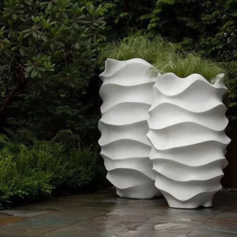 Plant Pots Planters Fiber Flower Pot Mold Home and Garden Plant Basin Decoration
Plant Pots Planters Fiber Flower Pot Mold Home and Garden Plant Basin Decoration