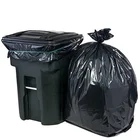 OK COMPOST 100% compostable heat seal flat trashbags and cheap garbage bags with no handle
