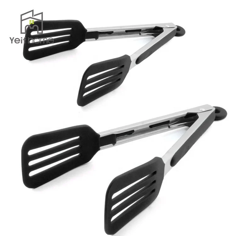 Kitchen Cooking Food Tongs Stainless Steel Kitchen Tongs Set With Silicone Tips, As the picture
Kitchen Cooking Food Tongs Stainless Steel Kitchen Tongs Set With Silicone Tips, As the picture