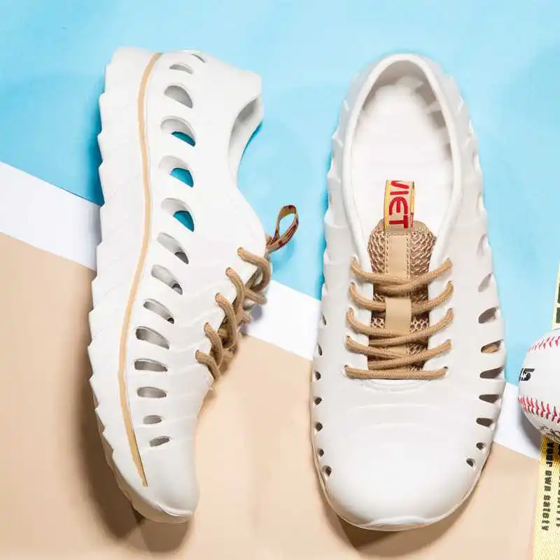 Popular Lace-up Breathable Thick Outsole Anti-slip EVA Beach Sandals for Men and Women
Popular Lace-up Breathable Thick Outsole Anti-slip EVA Beach Sandals for Men and Women