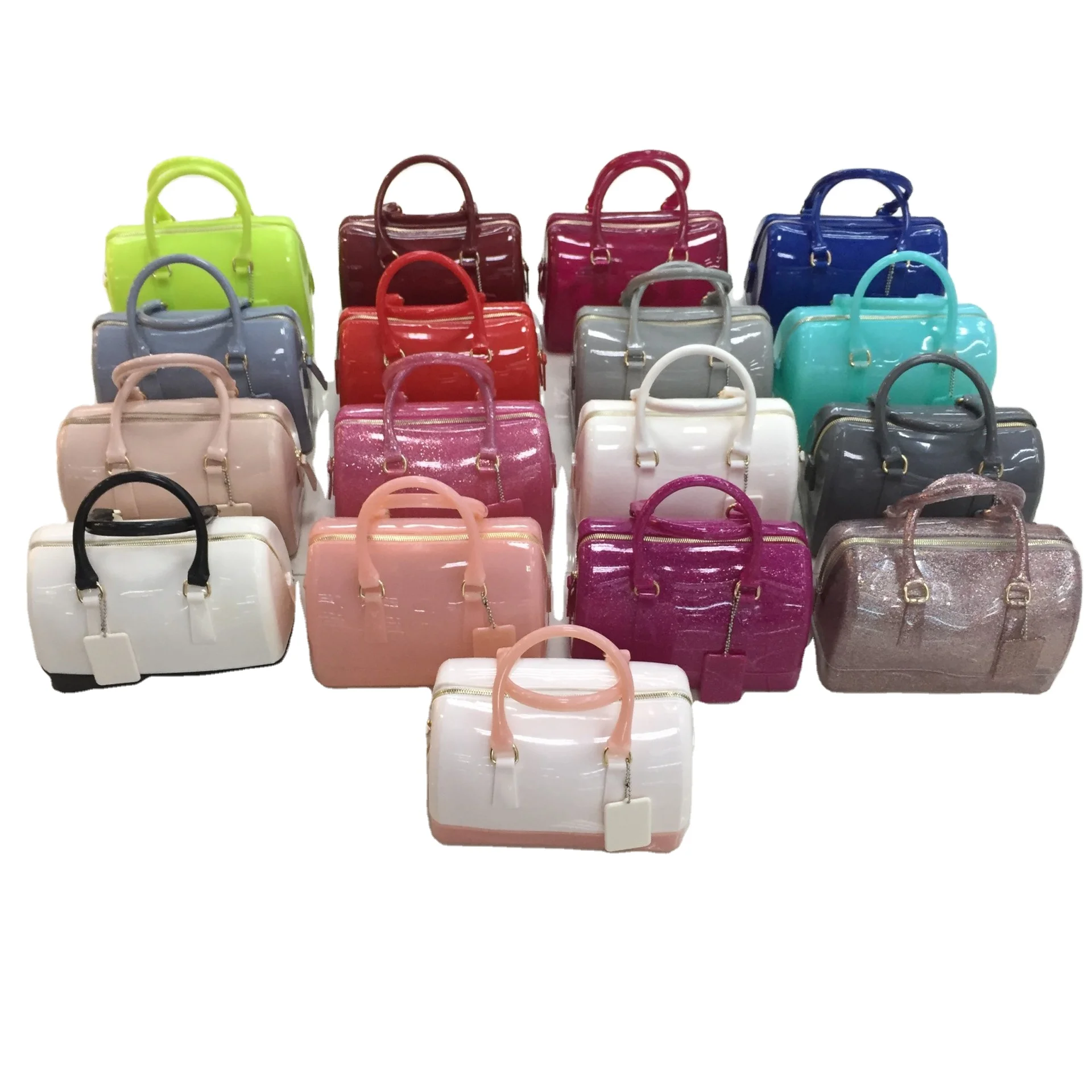 Woman summer PVC jelly bags small pillow shaped candy color sweet ladies portable beach clear tote handbag, Picture color
Woman summer PVC jelly bags small pillow shaped candy color sweet ladies portable beach clear tote handbag, Picture color