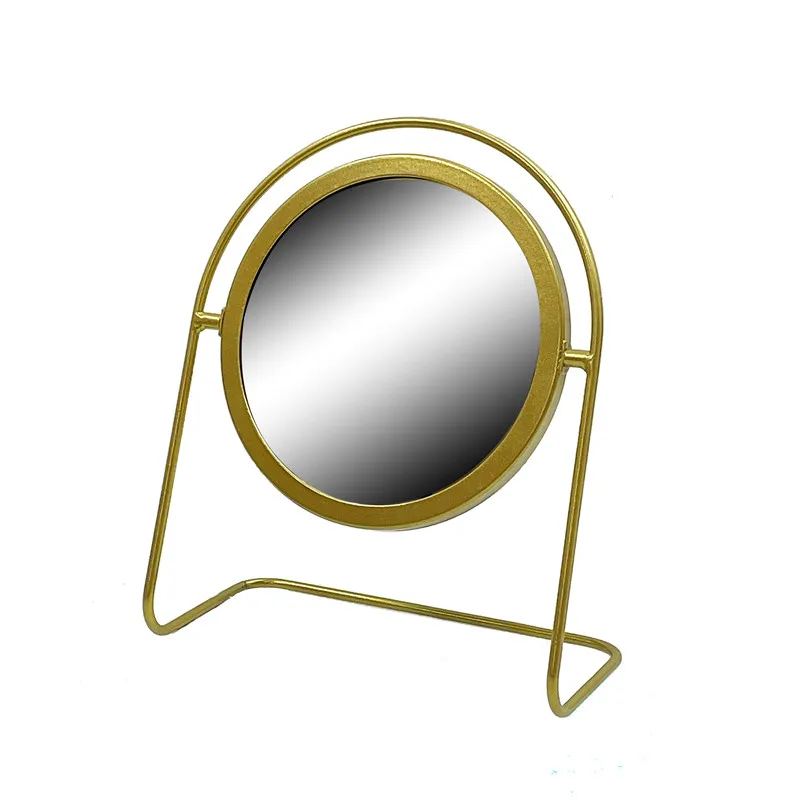 Round Glass Makeup Mirror with Metal Frame Basic Model Desktop for Makeup for Bathroom Use
Round Glass Makeup Mirror with Metal Frame Basic Model Desktop for Makeup for Bathroom Use