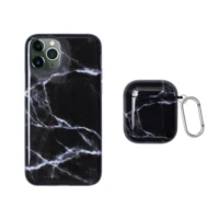 

Manufacturer OEM cell phone printed marble case for iPhone 11 Pro Max 6.5" and airpod case