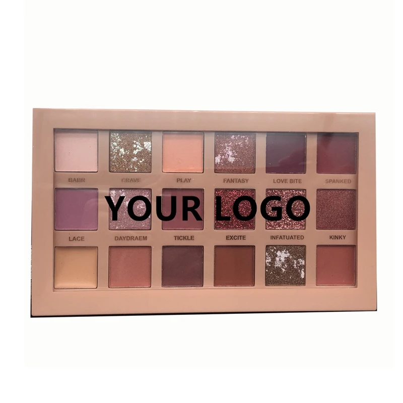 Wholesale In Stock Transparent Lid 18 colors Eyeshadow Cosmetics Low MOQ Custom 18 Private Label Color Palette Eyeshadow
Wholesale In Stock Transparent Lid 18 colors Eyeshadow Cosmetics Low MOQ Custom 18 Private Label Color Palette Eyeshadow