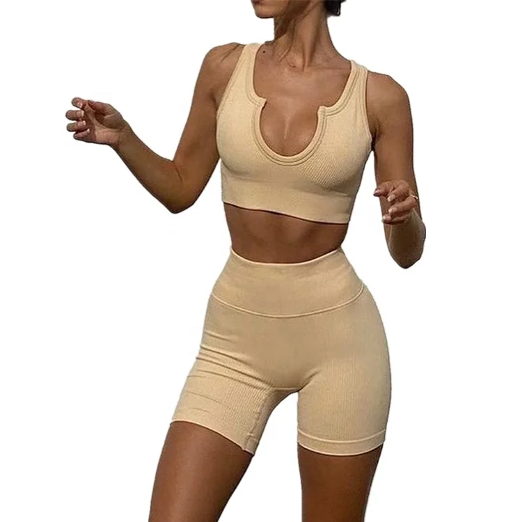 Women High Quality Bra and Shorts Active Wear Women's Seamless Yoga Suit Sportswear Fitness Ladies Gym Workout Yoga Set
Women High Quality Bra and Shorts Active Wear Women's Seamless Yoga Suit Sportswear Fitness Ladies Gym Workout Yoga Set