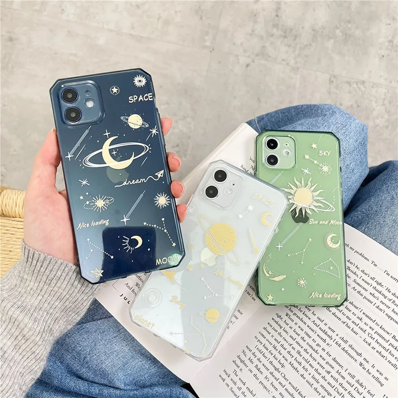 Starry Sky Transparent Phone Case For iPhone 12 11 Pro Max 7 8 Plus X XR XS Max Soft Silicone Back Cover Coque
Starry Sky Transparent Phone Case For iPhone 12 11 Pro Max 7 8 Plus X XR XS Max Soft Silicone Back Cover Coque