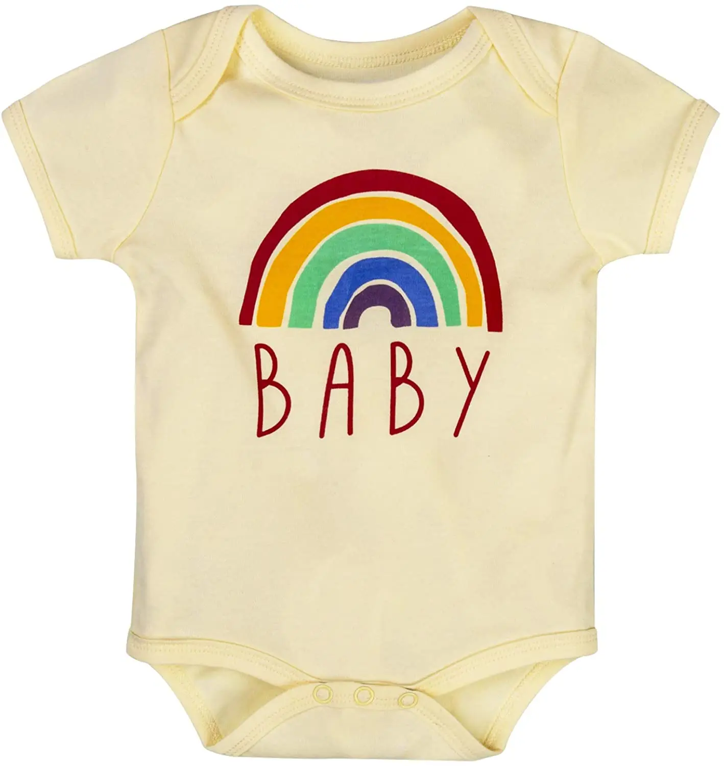 Amazon Baby Rainbow Onesie Bodysuit Organic Cotton Newborn Infant Girls Boys Short-Sleeve Outfits, Picture
Amazon Baby Rainbow Onesie Bodysuit Organic Cotton Newborn Infant Girls Boys Short-Sleeve Outfits, Picture