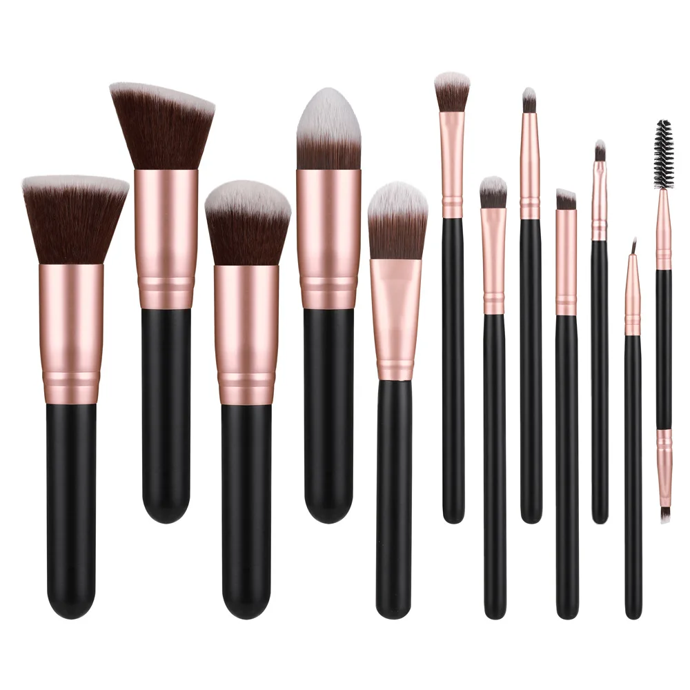 2020 Amazon hot style 12pcs rose gold black makeup brush set professional custom logo makeup brush set for face
2020 Amazon hot style 12pcs rose gold black makeup brush set professional custom logo makeup brush set for face