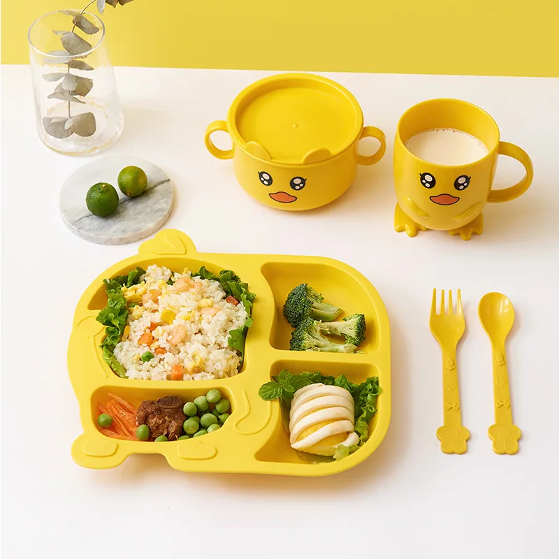Wholesale Cute Carton Yellow Duck Baby Kids Suction Dinning Feeding Bowl Plate Dish Tumbler Cup Set Home Kitchen
Wholesale Cute Carton Yellow Duck Baby Kids Suction Dinning Feeding Bowl Plate Dish Tumbler Cup Set Home Kitchen
