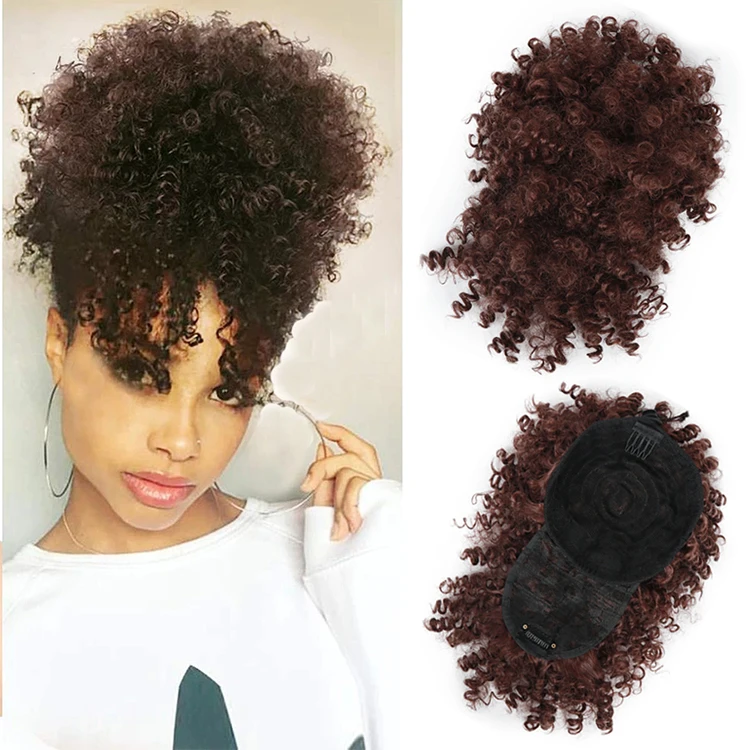 New Curly Bangs Drawstring Kinky Curly Hair Bangs Synthetic Hair Extensions Clip On Front Hairpieces Adjustable Chignon
New Curly Bangs Drawstring Kinky Curly Hair Bangs Synthetic Hair Extensions Clip On Front Hairpieces Adjustable Chignon