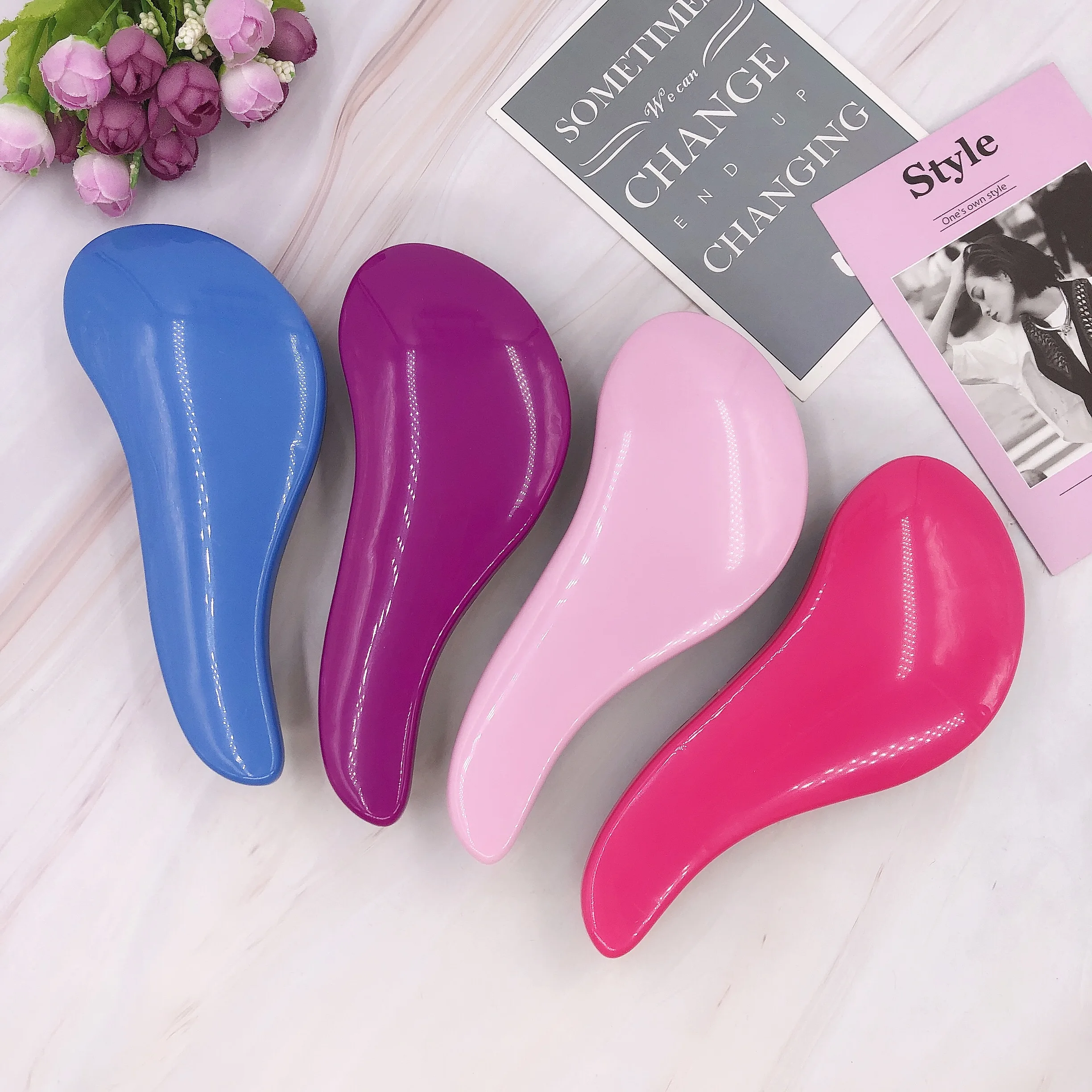 Tangle Comb Tt Mini Abs Eva Professional Custom Logo Detangling Hair Brush, Blue, purple, pink, red
Tangle Comb Tt Mini Abs Eva Professional Custom Logo Detangling Hair Brush, Blue, purple, pink, red
