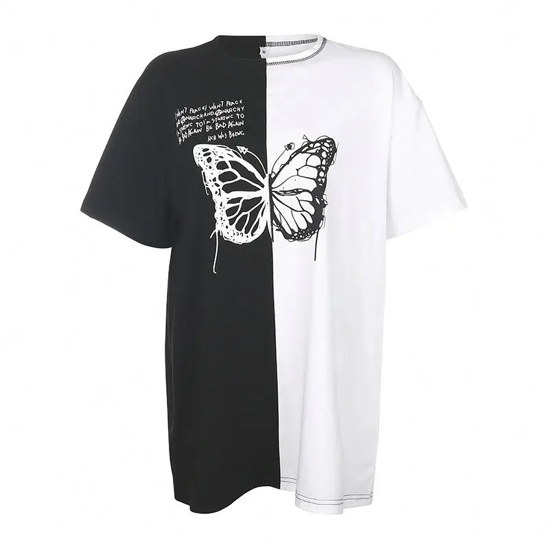 New arrival wholesale 100% cotton printing shirts women t-shirt Oversized T-shirt, Solid color
New arrival wholesale 100% cotton printing shirts women t-shirt Oversized T-shirt, Solid color