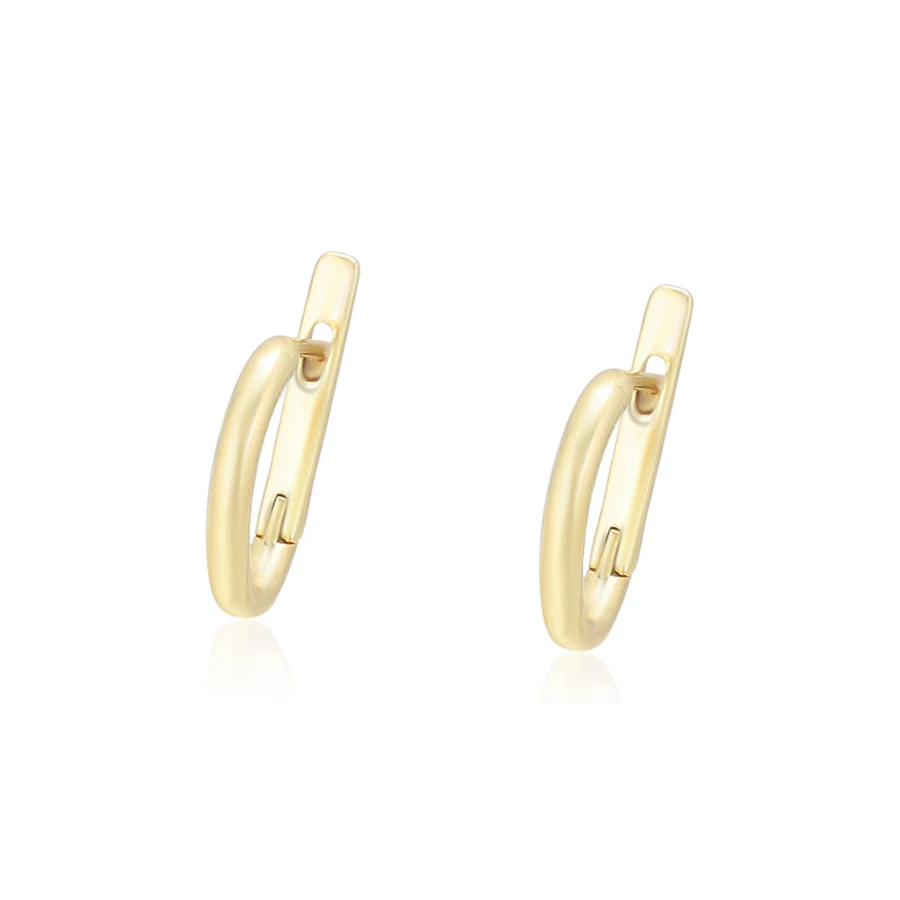 S00143694 Xuping Korean earrings retro simple round smooth earrings genuine hoop earrings women
S00143694 Xuping Korean earrings retro simple round smooth earrings genuine hoop earrings women