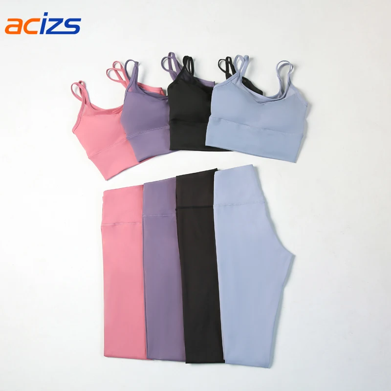 Wholesale Ladies Tracksuit Bra+Legging Sport Clothing Soft Yoga Fitness Womens Set, Several colors for you to choose
Wholesale Ladies Tracksuit Bra+Legging Sport Clothing Soft Yoga Fitness Womens Set, Several colors for you to choose