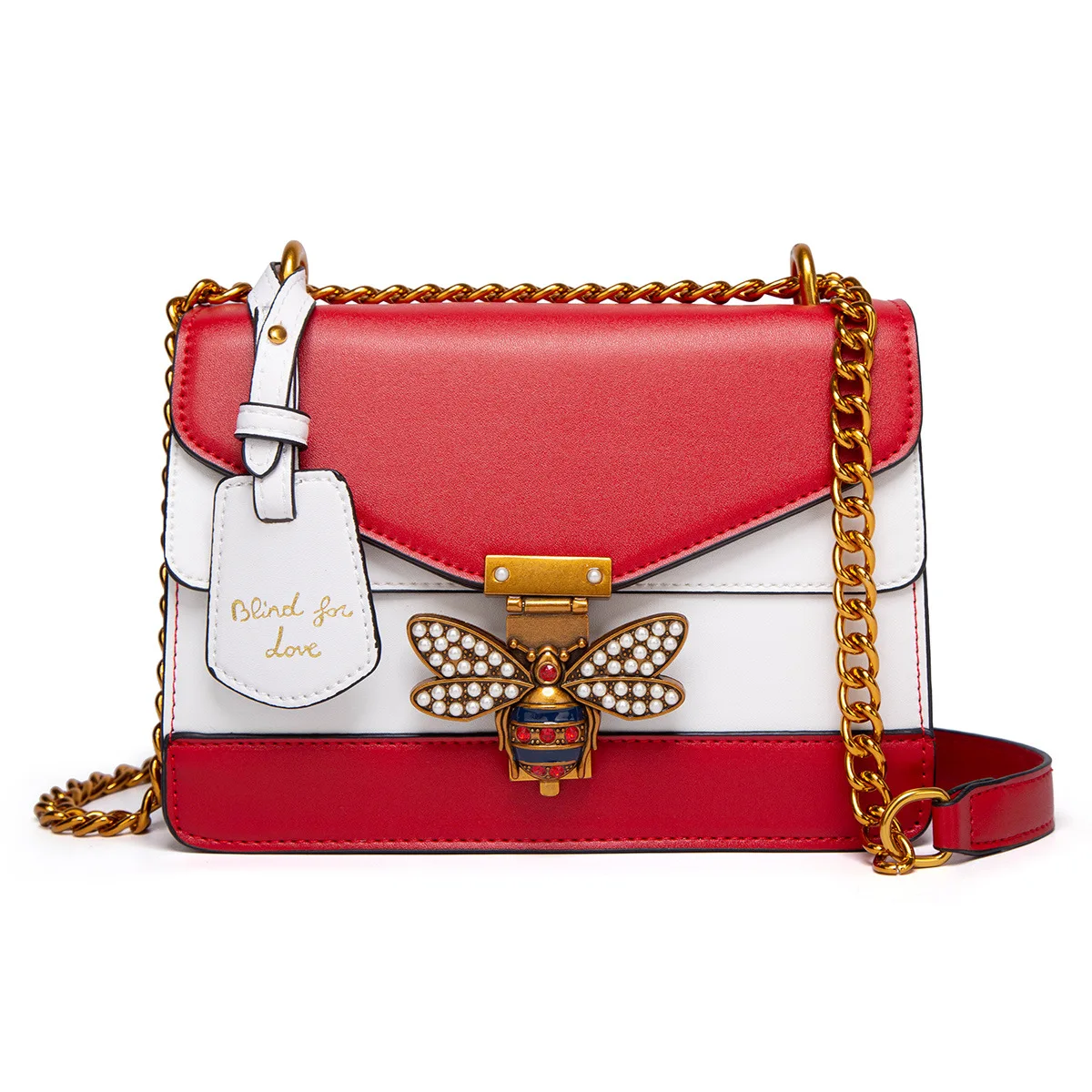 Purse and handbag lady hand bag New fashion bee small square bag pearl decorative Single Shoulder Messenger cartoon lovely Bag
Purse and handbag lady hand bag New fashion bee small square bag pearl decorative Single Shoulder Messenger cartoon lovely Bag