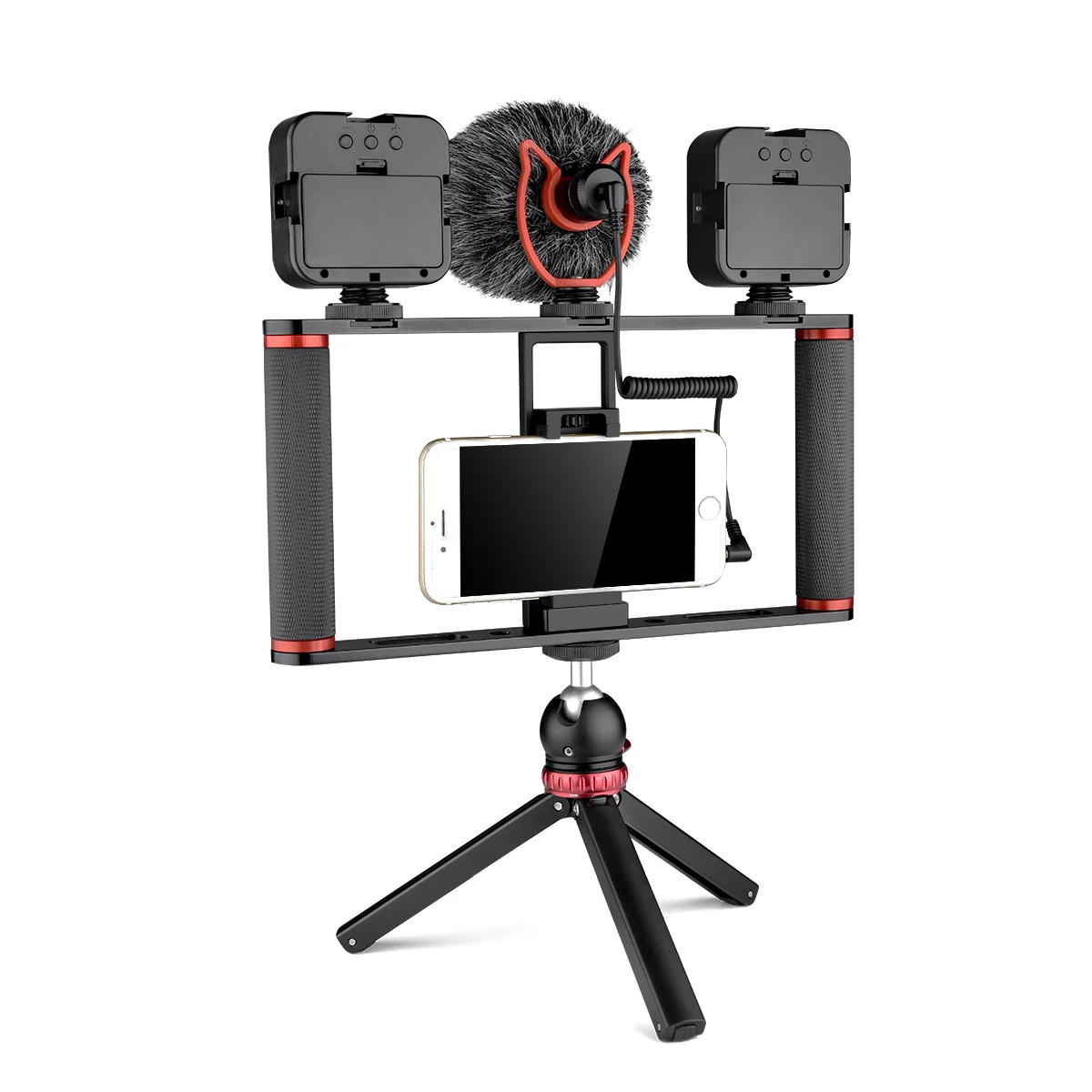 YELANGU High Quality Professional Photography Tools Handle Smartphone Vlogging Live Broadcast Rig Kits PC502
YELANGU High Quality Professional Photography Tools Handle Smartphone Vlogging Live Broadcast Rig Kits PC502