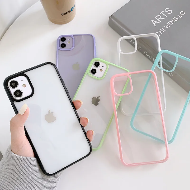 Protective Case for iPhone 11 12 Pro Max Mini 7 8 SE XR X XS Clear Shockproof Phone Cover
Protective Case for iPhone 11 12 Pro Max Mini 7 8 SE XR X XS Clear Shockproof Phone Cover