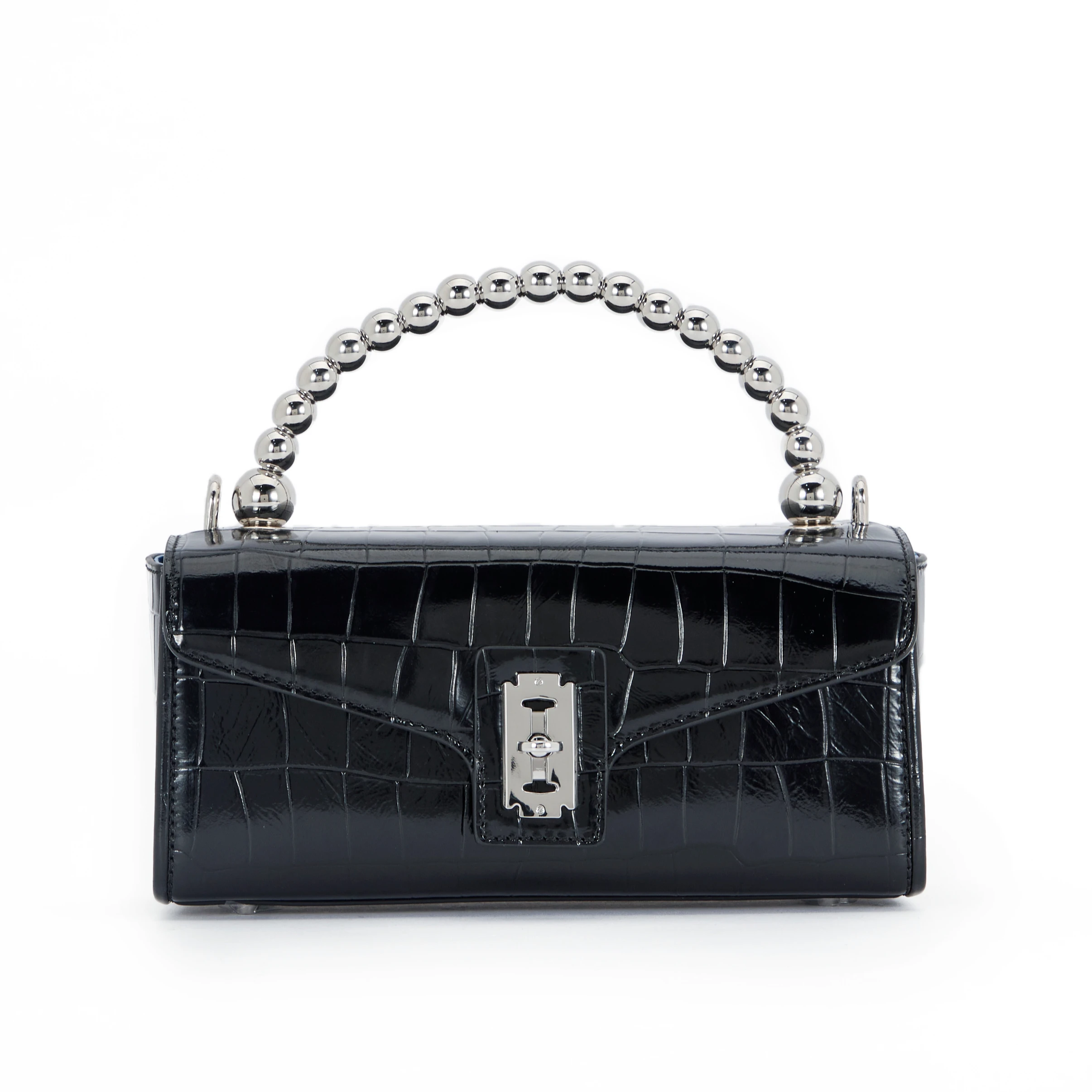 OEM 2021 fashion popular creative fashion messenger women bag high-quality cowhide bag white steel balls women handbags, Black
OEM 2021 fashion popular creative fashion messenger women bag high-quality cowhide bag white steel balls women handbags, Black