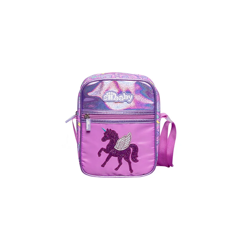 Lovely kids unicorn polyester girl shoulder messenger bag small crossbody sling bag, Animal custom
Lovely kids unicorn polyester girl shoulder messenger bag small crossbody sling bag, Animal custom