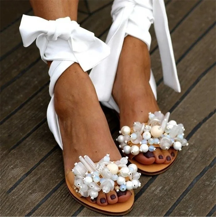 Fashion White Black Pink Rhinestone Pearl Cheap Wholesale Sandals 2020 New Footwear Flat Strap Open Toe Summer Plus Size Sandals, White/black/purple/pink/wine red
Fashion White Black Pink Rhinestone Pearl Cheap Wholesale Sandals 2020 New Footwear Flat Strap Open Toe Summer Plus Size Sandals, White/black/purple/pink/wine red