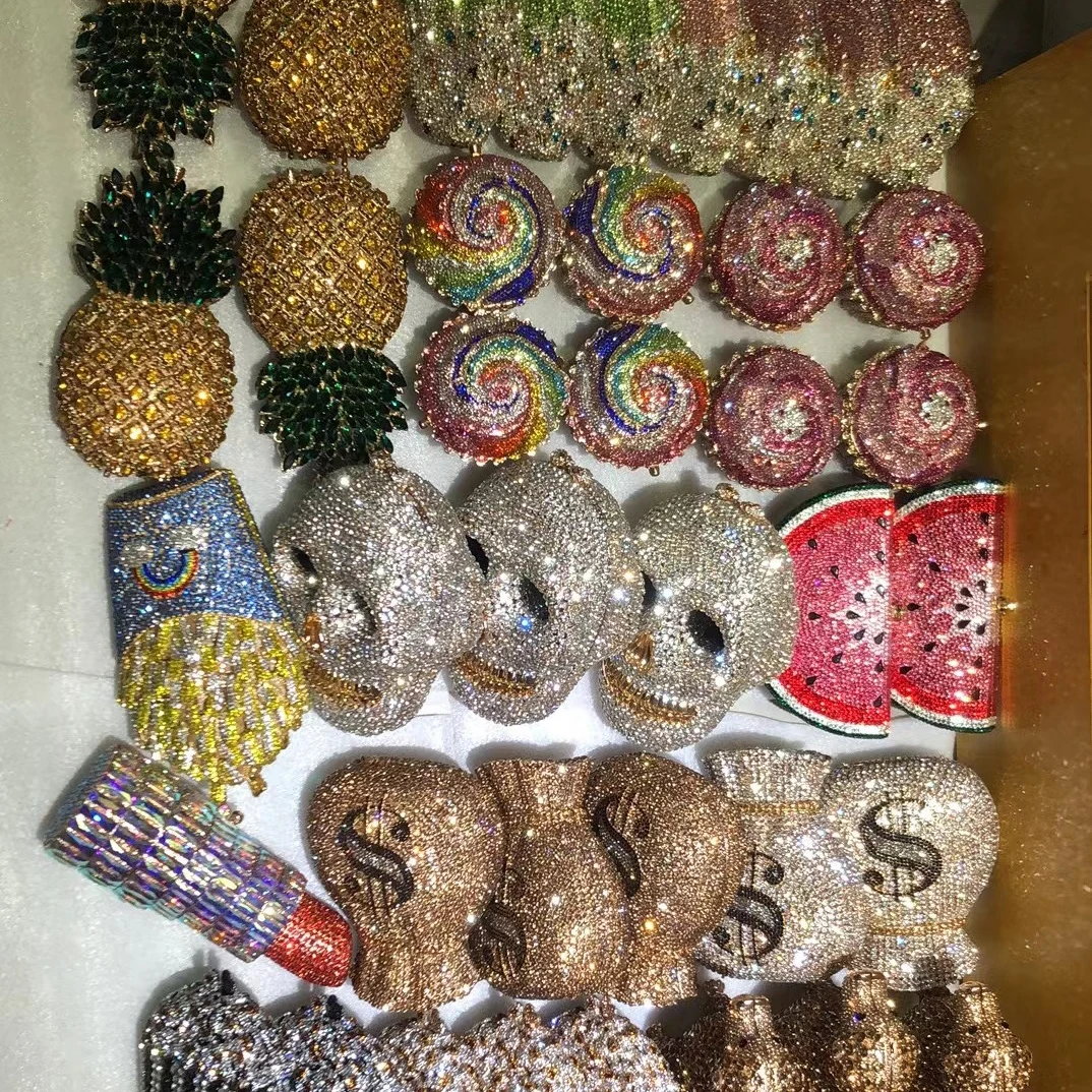 Evening clutch bags for women Party bags luxury diamond clutch purse rhinestone evening bags
Evening clutch bags for women Party bags luxury diamond clutch purse rhinestone evening bags