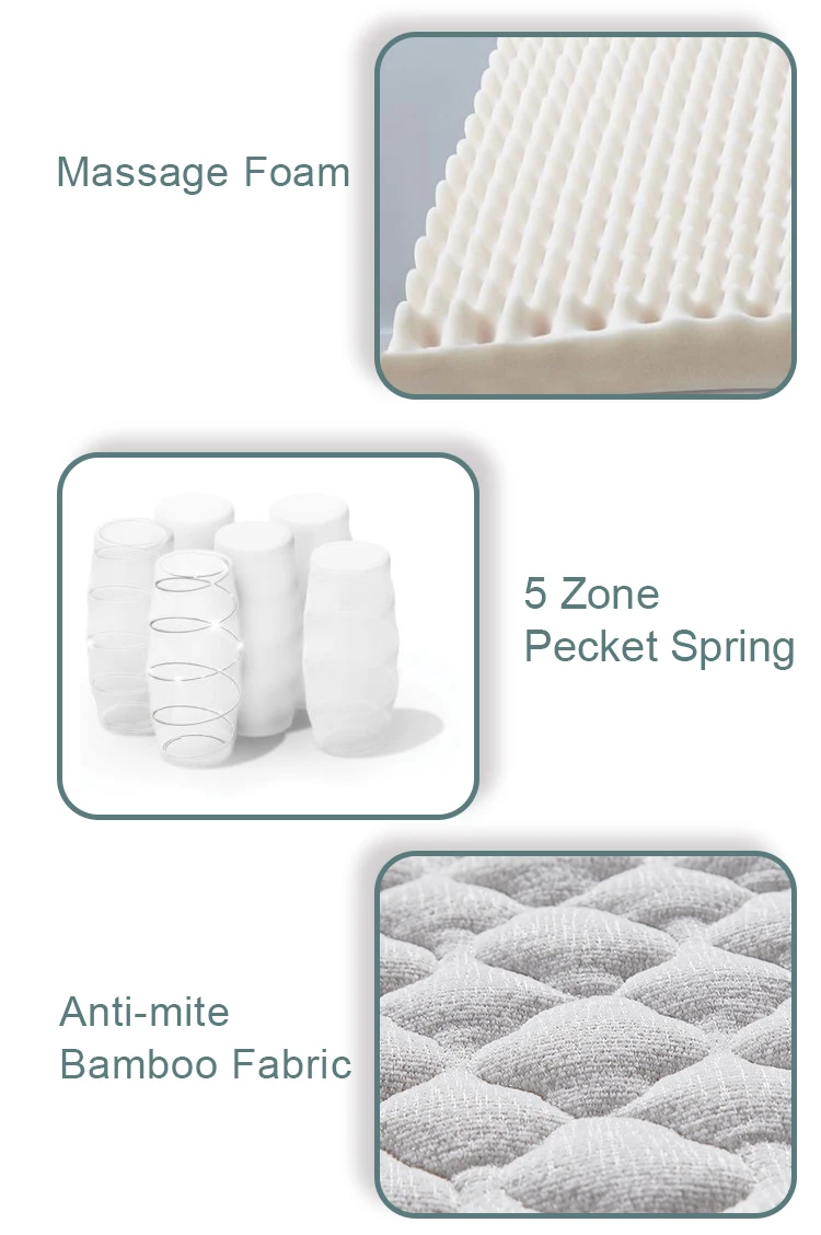memory foam mattress no-spring cool gel with washable&removable 3d breathable fabric - Jozy Mattress | Jozy.net