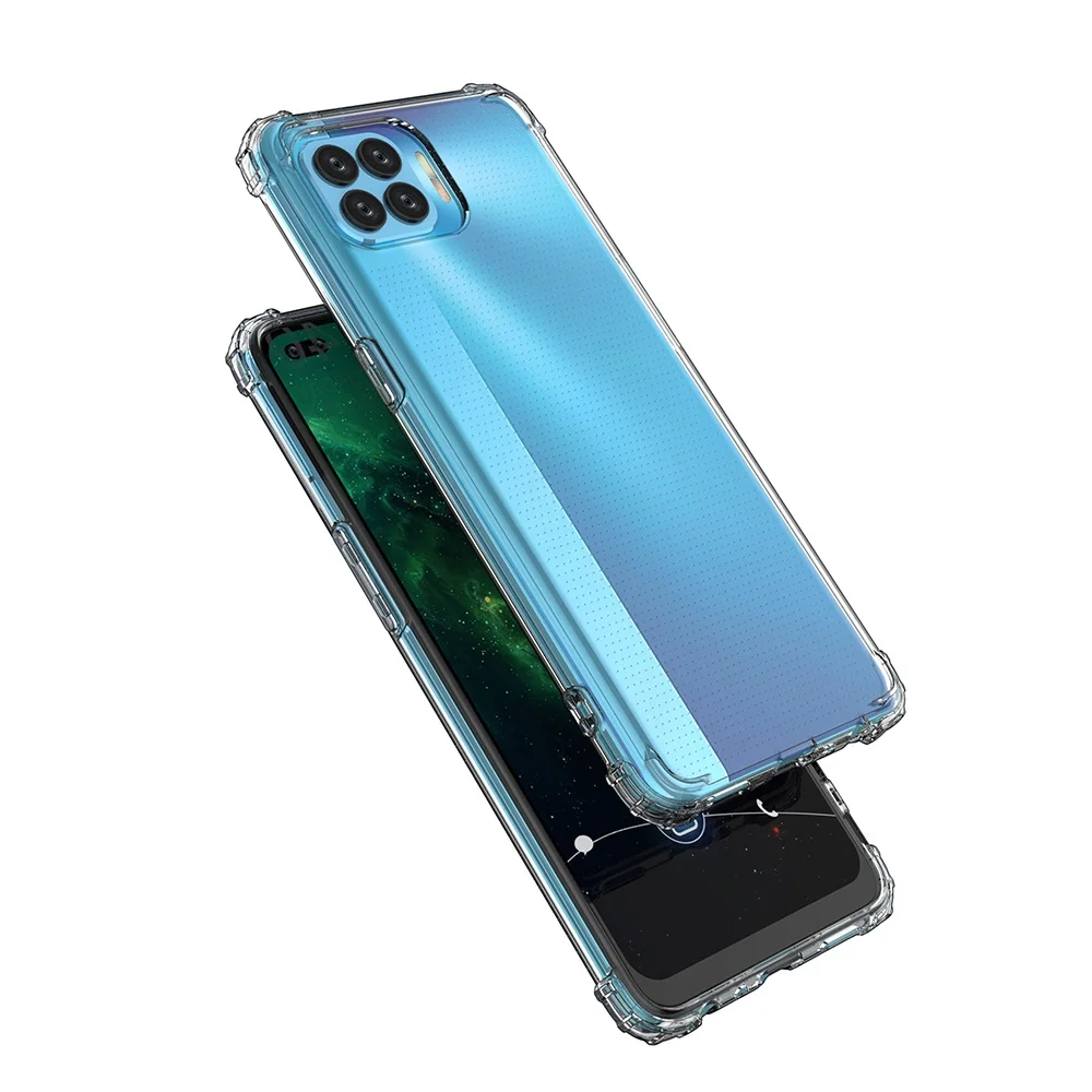Hot Selling Transparent Accessories Shockproof TPU Case for oppo f17 pro back cover Phone Shell Soft, 3 colors
Hot Selling Transparent Accessories Shockproof TPU Case for oppo f17 pro back cover Phone Shell Soft, 3 colors