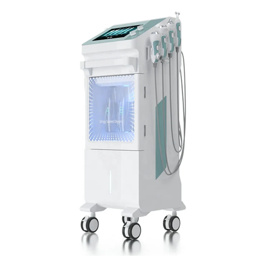 CENMADE new product 2021 9 handles hydrodermabrasion machine with cold hammer, White
CENMADE new product 2021 9 handles hydrodermabrasion machine with cold hammer, White