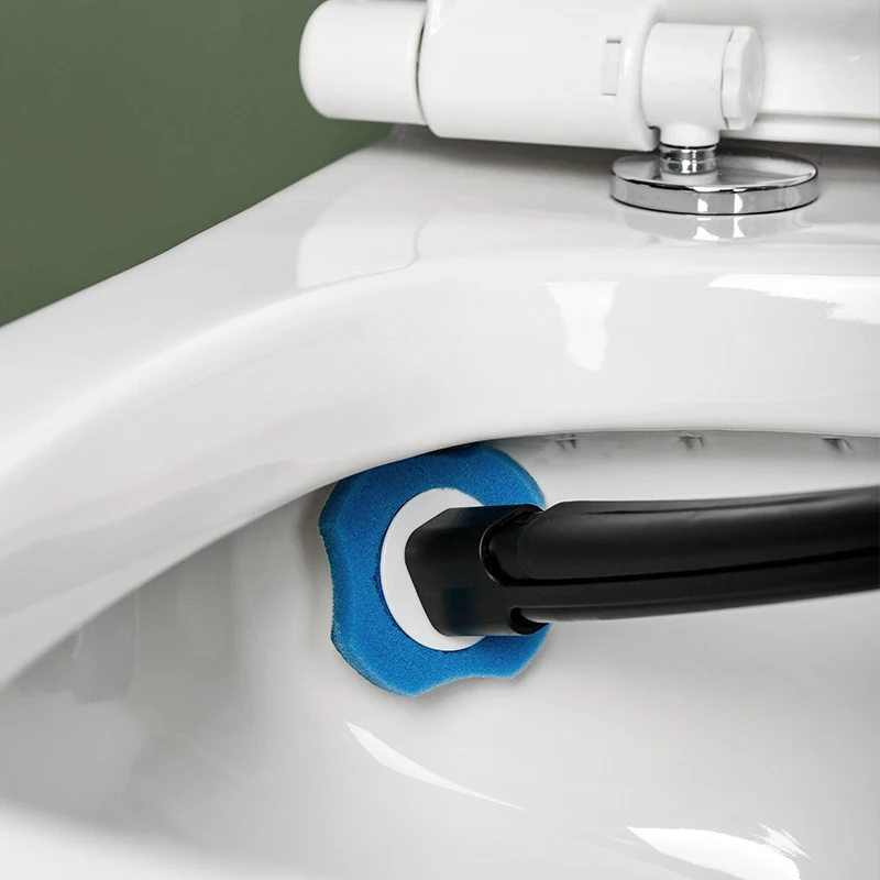 Disposable Toilet Brush Cleaning No Dead Corner Wash Toilet Brush Holder with Cleaning System, Black/green/blue
Disposable Toilet Brush Cleaning No Dead Corner Wash Toilet Brush Holder with Cleaning System, Black/green/blue