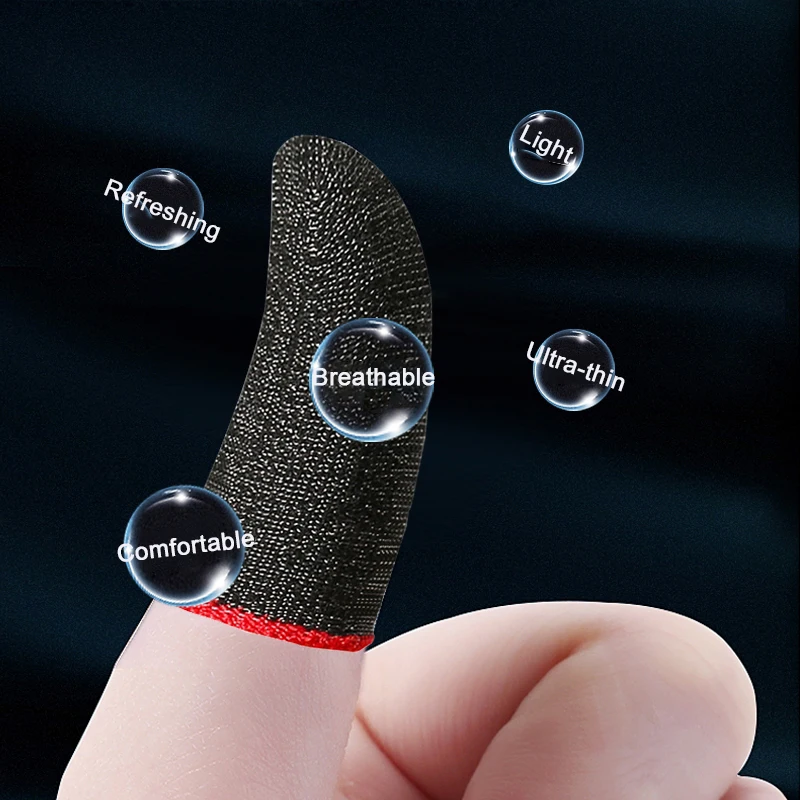Sweat-Proof Touch Screen Finger Sleeve Mobile Game Controller Trigger Pubg Thumb Gloves For Gaming Fortnine
Sweat-Proof Touch Screen Finger Sleeve Mobile Game Controller Trigger Pubg Thumb Gloves For Gaming Fortnine