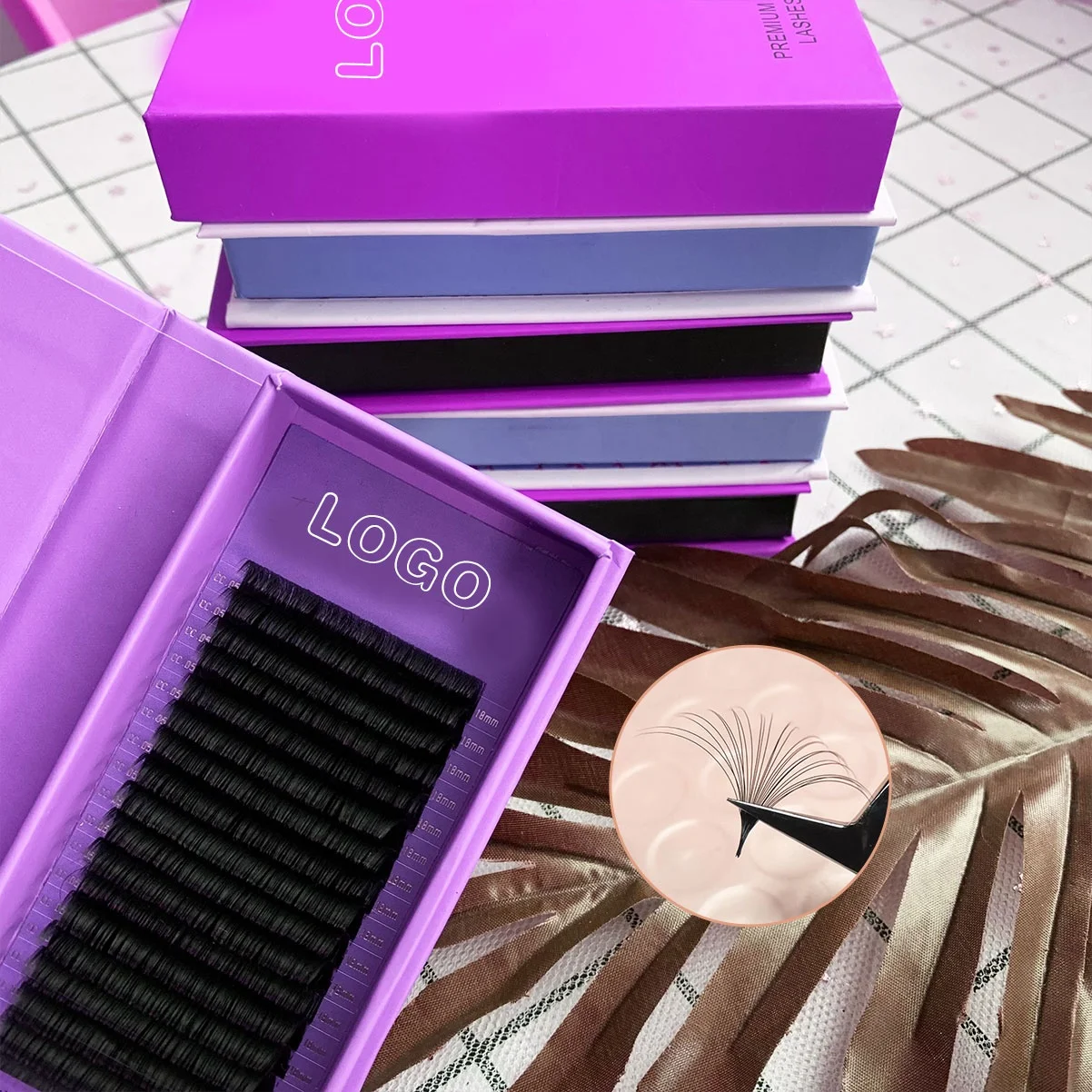 Eyelash extension Manufacturer supply premium silk volume eyelash extensions
Eyelash extension Manufacturer supply premium silk volume eyelash extensions