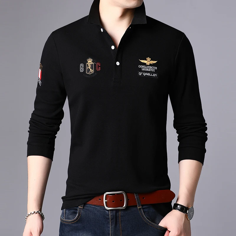 spring/summer young men's fashion casual Polo shirt slim version men's T-shirt base shirt
spring/summer young men's fashion casual Polo shirt slim version men's T-shirt base shirt