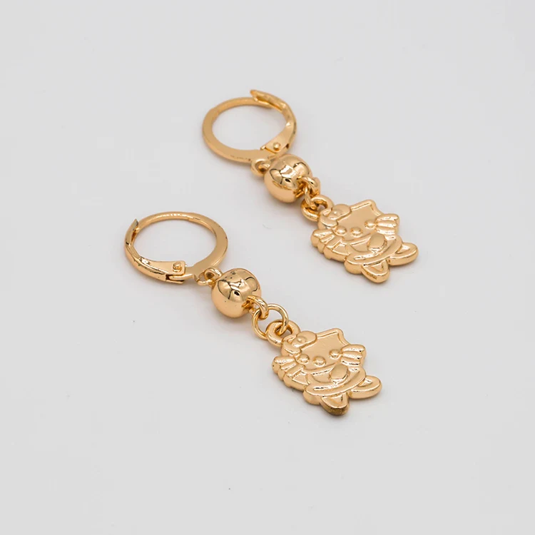 Jewelry elegant classic alloy copper pendant drop earrings modern charm pendant earring for sale, Gold
Jewelry elegant classic alloy copper pendant drop earrings modern charm pendant earring for sale, Gold
