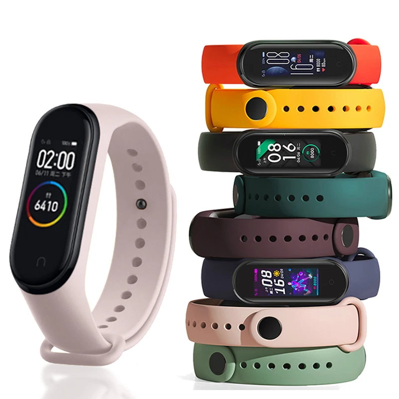 Colorful Sport Silicone Smart Watch Bands Strap Wristband Replacement Watch Band Accessories Bracelet for Xiaomi Mi Band 5 4 3
Colorful Sport Silicone Smart Watch Bands Strap Wristband Replacement Watch Band Accessories Bracelet for Xiaomi Mi Band 5 4 3