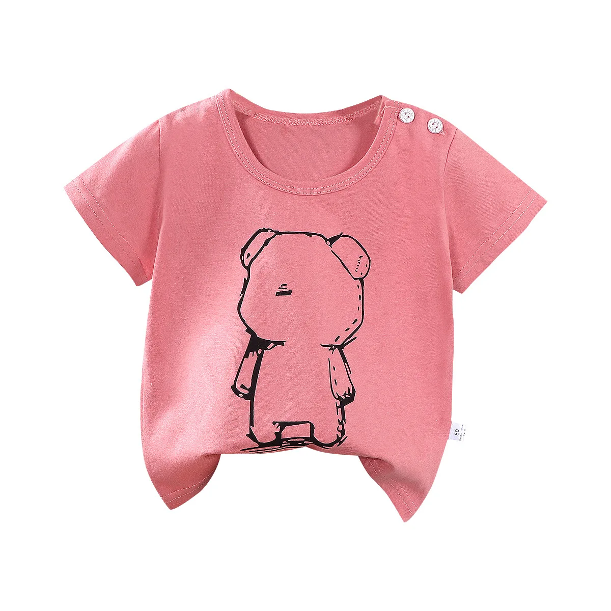 Professional custom wholesale cotton children's T-shirt cartoon pattern kids top baby T-shirt
Professional custom wholesale cotton children's T-shirt cartoon pattern kids top baby T-shirt
